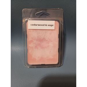 "Cedarwood & Sage" Scented Wax Melts Breakaway Tarts- Fragrance Wax Product